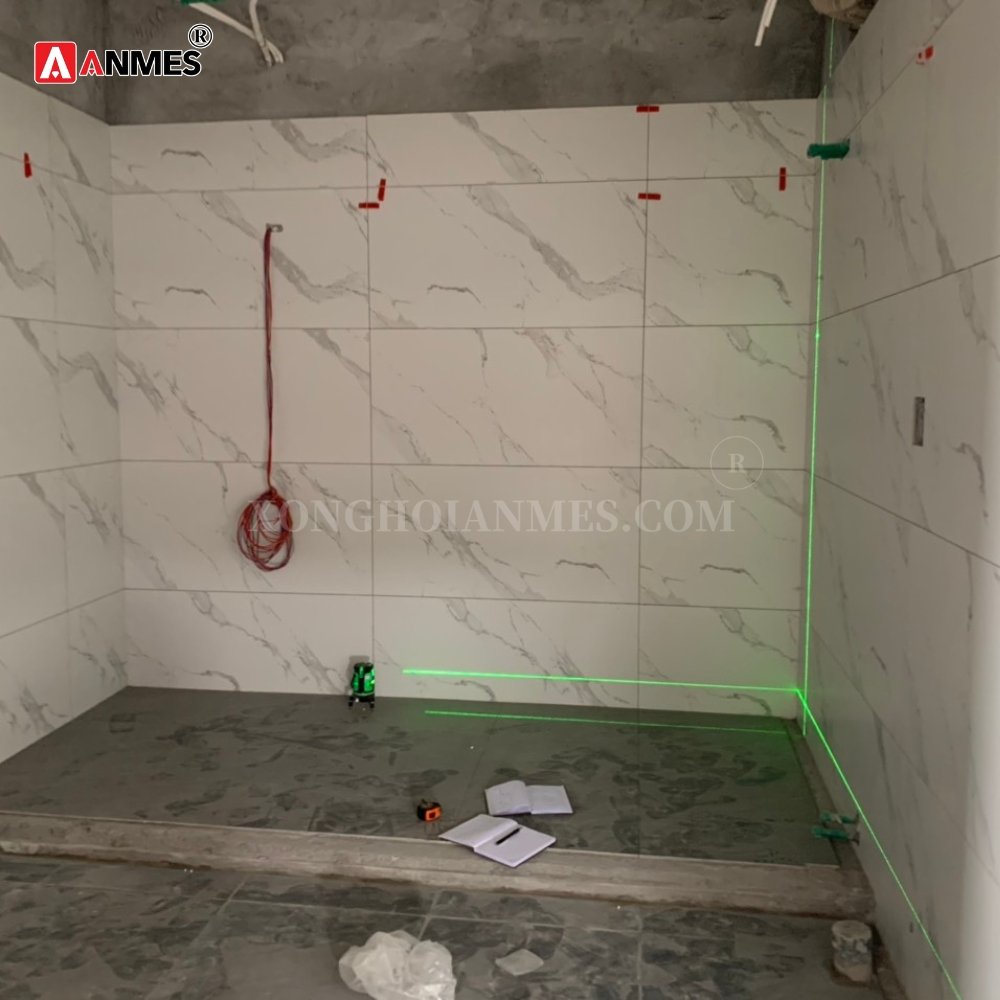 diện tích không gian lắp đặt